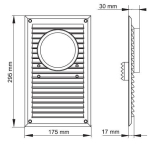 &Otilde;hupuhasti filter Ventilatsiooni rest; K&ouml;&ouml;gi &otilde;hupuhasti &Oslash; 120 mm