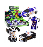 Ises&otilde;itev politsei auto-robot Lean Toys 24231, erinevat v&auml;rvi