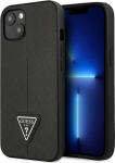 Arva GUHCP13SPSATLK iPhone 13 mini 5,4 musta / musta Saffiano kolmnurga logo kate