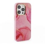 iLike iPhone 15 Pro Max Print Desire Kohandatud Teemantidega &Uuml;mbris Punane