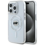 KARL LAGERFELD IML METALLIST KARL PEAGA MAGSAFE'I &Uuml;MBRIS IPHONE 15 PRO-LE