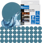 Geko Veekindel liivapaberidisk 125mm G78464, P1200, 125mm, 50 tk, ilma perforatsioonita