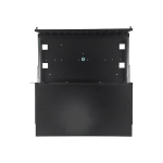 Kiudoptiline jaotuspaneel - Alantec 24xSC duplex / 24xLC nelik 19" 1U teleskoopne must