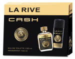 Komplekt La Rive Cash: EDT meestele 90 ml + deodorant 150 ml