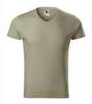 Slim Fit V-neck T-s&auml;rk meestele