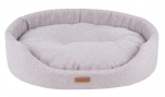 Amiplay ovaalne pesa Montana Beige L, 58x50x15 cm