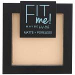 MAYBELLINE - MATTE + PORELESS kompaktpuuder (105 Natural Ivory), 8,2 g