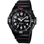 CASIO COLLECTION Quartz Watch MRW-200H-1BVEG - Black