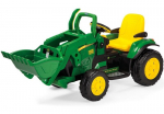Peg Perego Laste elektriline ekskavaator/traktor John Deere Ground Loader 12V, roheline