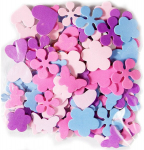 Vahtplastist kleebised Mix,100 tk