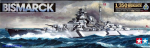 Tamiya - Bismarck German Battleship, 1/350, 78013