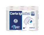 Tualettpaber Paperblu Carta Igiencia, 2-kihiline, 12 rulli