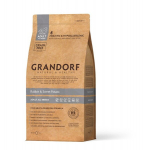 Grandorf t&auml;iss&ouml;&ouml;t k&uuml;&uuml;liku ja kalkuniga keskmist ja suurt t&otilde;ugu koertele, 1kg