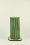 Sojavahast k&uuml;&uuml;nal, Silinder, roheline, 7x14,5 cm, 490 g