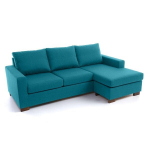 Nurgadiivan Cannes, universaalne nurk, jalad - p&auml;hkel, Nurgadiivan Cannes, universaalne nurk, sinine Inari 87, jalad - p&auml;hkel