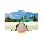 Viieosaline reproduktsioon Puidust sild