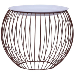 vidaXL kohvilaud, kuldne, &Oslash; 41 cm, Auksas