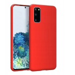 Vedel silikoon &uuml;mbris Samsung Galaxy S20, punane