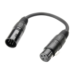 Adamhall DMX, 5pin/3pin, 0.20 m