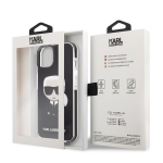 Karl Lagerfeld KLHCP13STPEIKK iPhone 13 mini 5.4 mustris Musta/juodas Iconik Karl