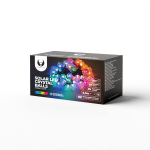 String Light Solar LED CRYSTAL BALLS SCB61 6,5m 30 palli mit mitmev&auml;rviline Forever Light