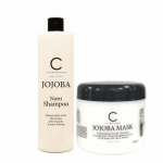 Juukse&scaron;ampooni ja -maski komplekt JOJOBA 500 + 500ml