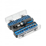 Kruvikeeraja peade ja otsikute komplektiga Hogert - HT1S101