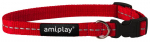 Amiplay reguleeritav kaelarihm Reflective, M, punane