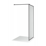 Brasta Glass Ema du&scaron;isein, must, 90x190cm