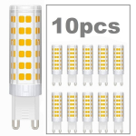 LED pirnid pakis 10 tk. G.LUX GR-LED-G9-8W 4000K