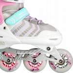 Rulluisud NILS Extreme NH18192, suurus 34-38, valge