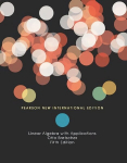Linear Algebra with Applications: Pearson New International Edition 5th edition