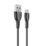 Kaabel Borofone BX79 - USB to Micro USB&mdash; 2,4 A, 1 meeter, must