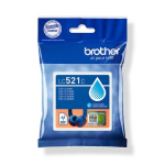 Brother LC521C, Tindi kassett, LC521C, 500 lehte, sinine, originaal, 1 pakend