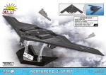 Cobi klotsid Blocks Northrop B-2 Spirit 1109 blocks