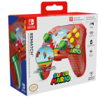 M&auml;ngukonsool M&auml;ngu pult - Nintendo Switch - Rematch Mario Telliskivid - Traadita - Punane - Turtle Beach