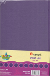 A4 lilla vilt 10tk - Titanum