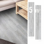 Isekleepuvad vin&uuml;&uuml;lpaneelid, 5 m&sup2;, hallid, parketilauad, veekindlad &mdash; pvc plaadid, k&ouml;&ouml;ki, vannituppa, 36 tk, pvc kate, 5 m&sup2;