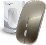 Juhtmeta optiline hiir Trusty 4d Slimfit, kuldne