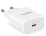 Lādētājs Savio Quick Charger 20W White