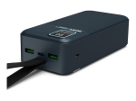 Akupank Port Connect Power Bank aku Adventure 907003, 30000 mAh, 111 Wh, 5 V, 2.1 A, Li-Poly, USB-C, 2x USB-A, kiirlaadimine, lamp