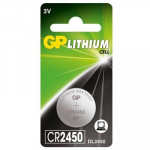GP Lithium patarei CR2450 5tk