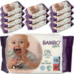 Niisked salvr&auml;tikud BAMBO Nature 12x80 tk.