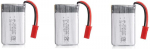 3 tk laetav Lipo aku (3.7V 750mAh) Rc Quadricopter Drones MJX X300C X400 X800 jaoks.
