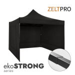 Pop-up telk Zeltpro Ekostrong, must, 3x3