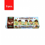 K&uuml;psised LINKSMUČIAI, &scaron;okolaadimaitselised seened, 170 g x 5 tk. pakett
