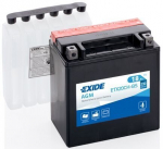 Motoaku Exide 12V 18Ah YTX20CH-BS AGM 150x87x161+-