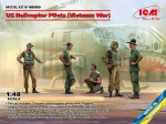 Liimitav mudel ICM 48089 US Helicopter Pilots (Vietnam War) 1/48