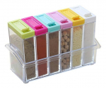 Maitseainepurkide komplekt, 6 tk