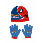 Laste m&uuml;ts ja kindad Spiderman Great power, sinine